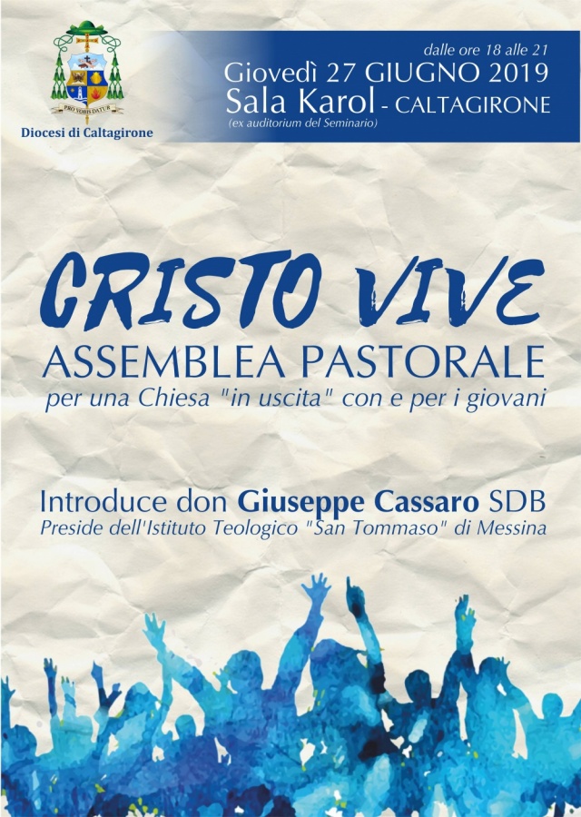 IL VESCOVO PERI CONVOCA UN'ASSEMBLEA DIOCESANA PER IL NUOVO ANNO PASTORALE DELLA DIOCESI CALATINA